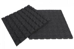 valdempende rubber tegels