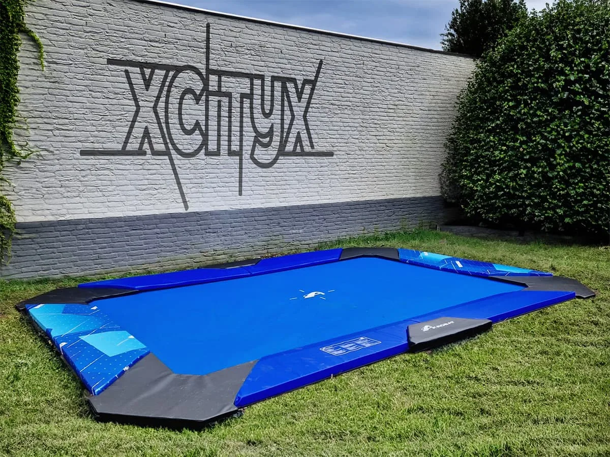 Trampoline Akrobat XCITYX Flat | Superb performance and safety