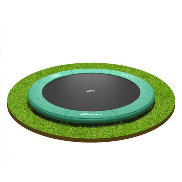 Orbit_Inground_Round_Green_CutOut Akrobat Frame Pad | Orbit | Inground