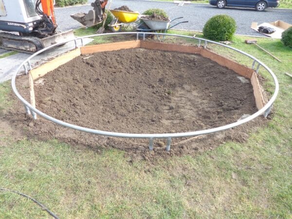 Installation Inground Trampoline Installation Service Inground