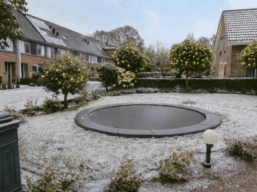 Winter ingraaf service actie_notext Trampoline Installation Service Inground
