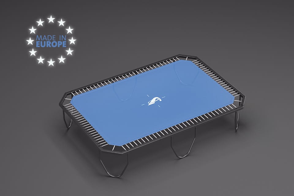 Trampoline gemaakt in Europa